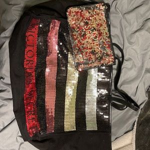 Victoria’s Secret bag with matching wristlet